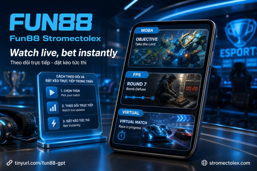Cược live esports Fun88 livestream đặt kèo trong trận LMHT CS2 Valorant